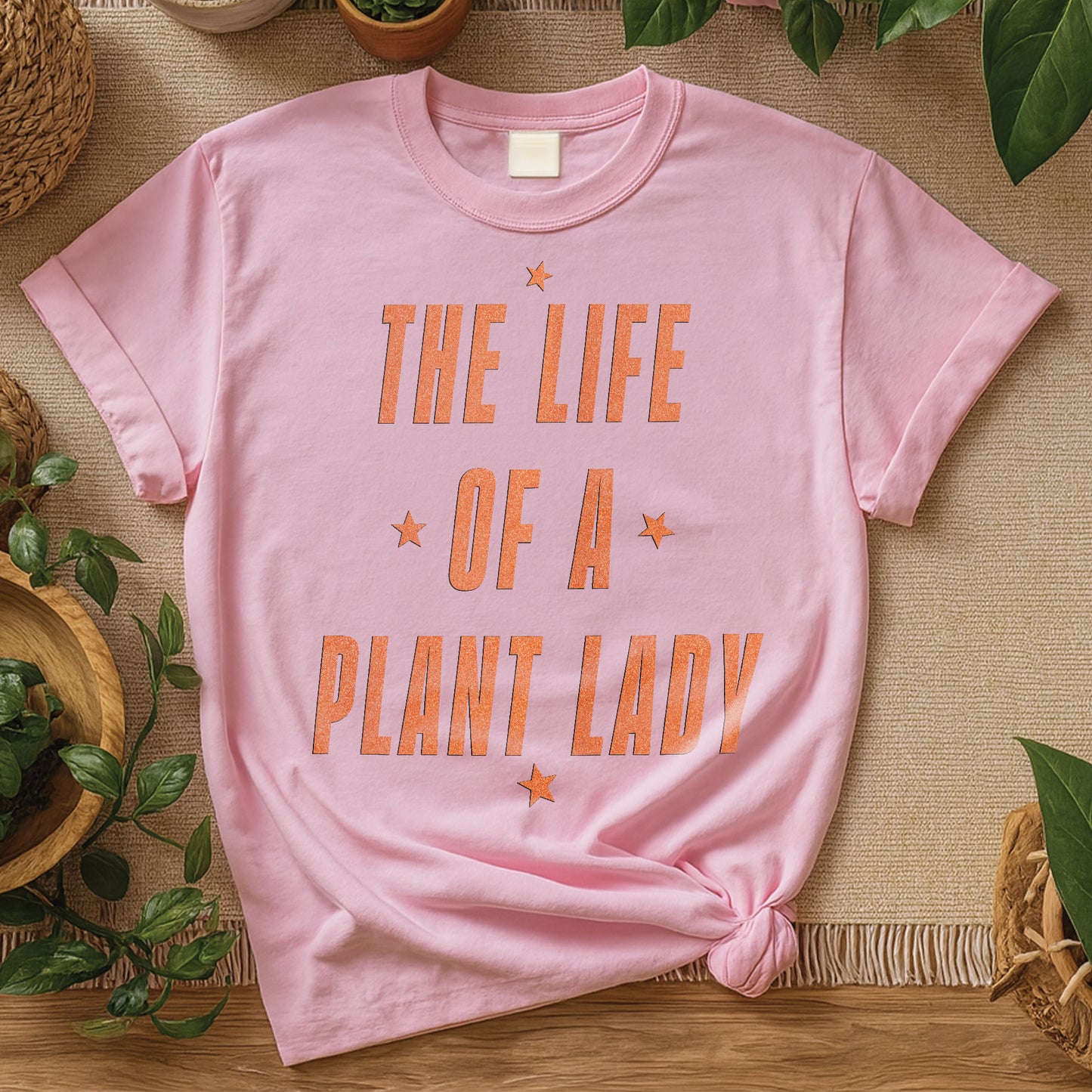 The Life Of A Plant Lady T-shirt