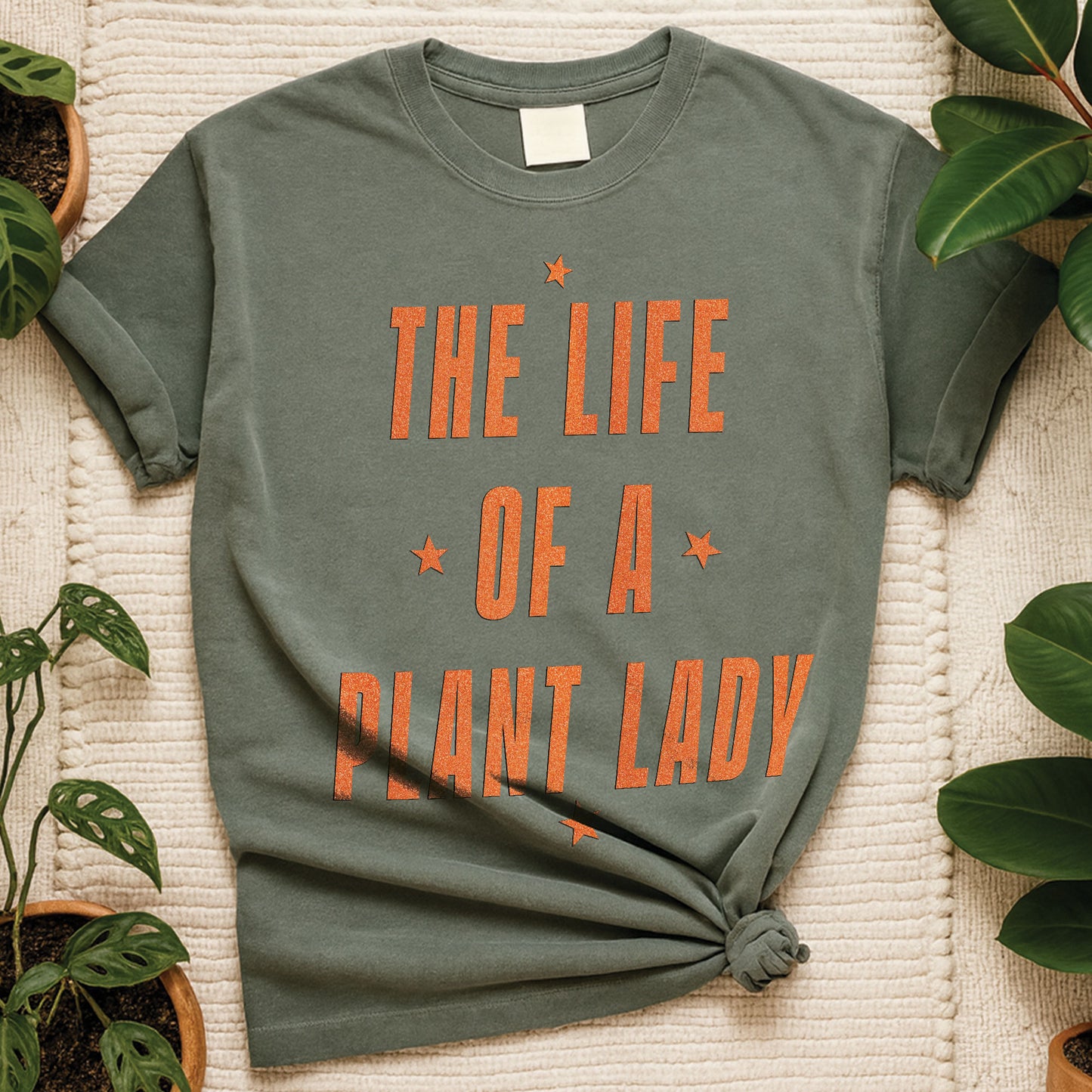 The Life Of A Plant Lady T-shirt